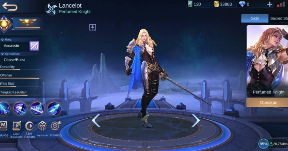 01. mobile legends, hero assassin, lancelot