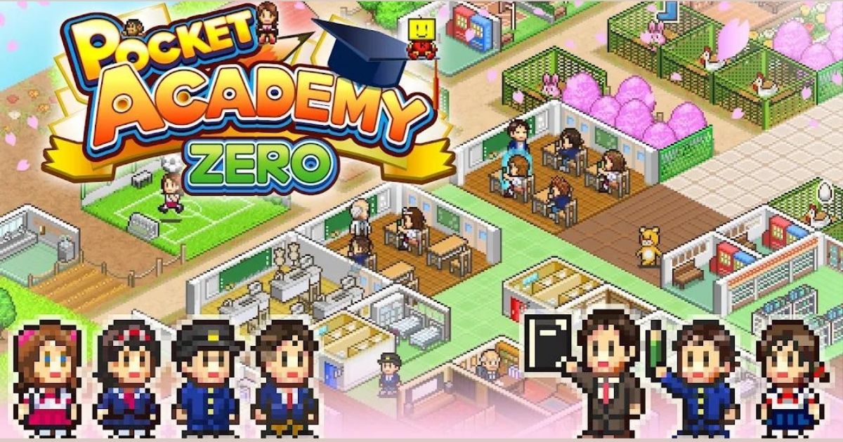 game Kairosoft Pocket Academy Zero