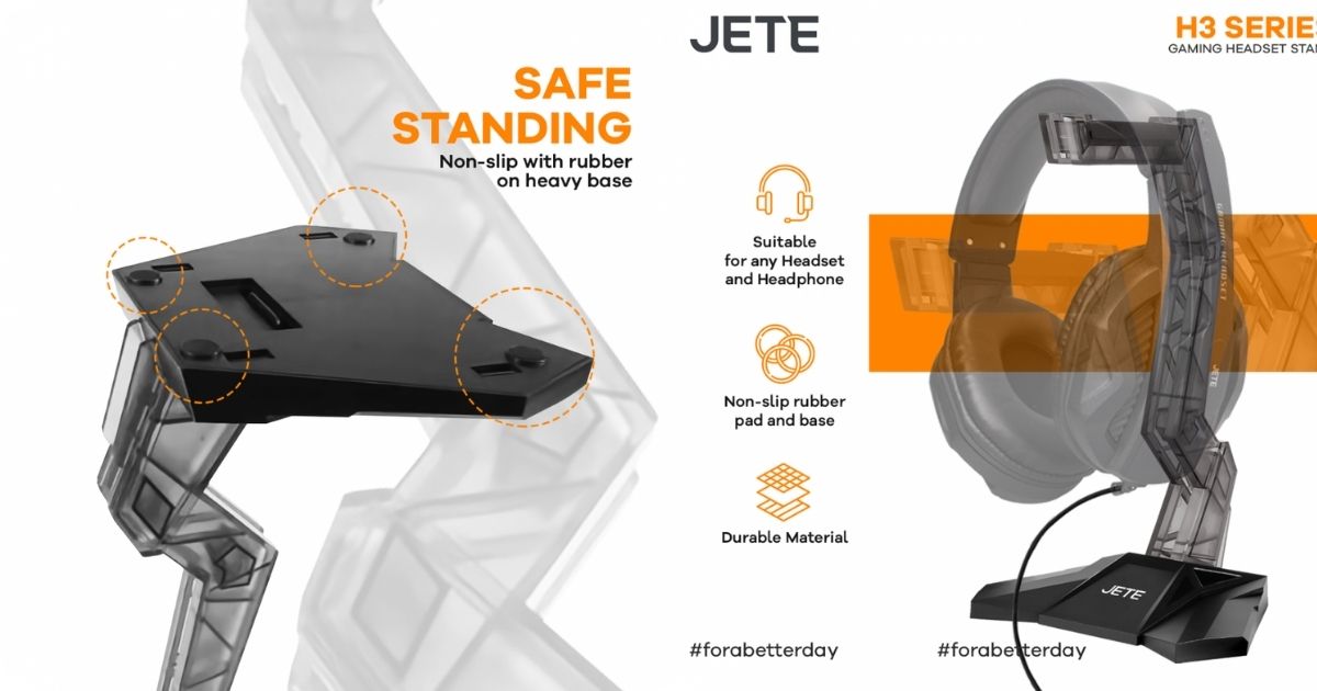 Itulah informasi mengenai 5 kelebihan holder headset gaming yang bisa kamu dapatkan di JeteX