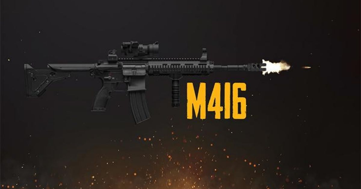 senjata pubg mobile - M416