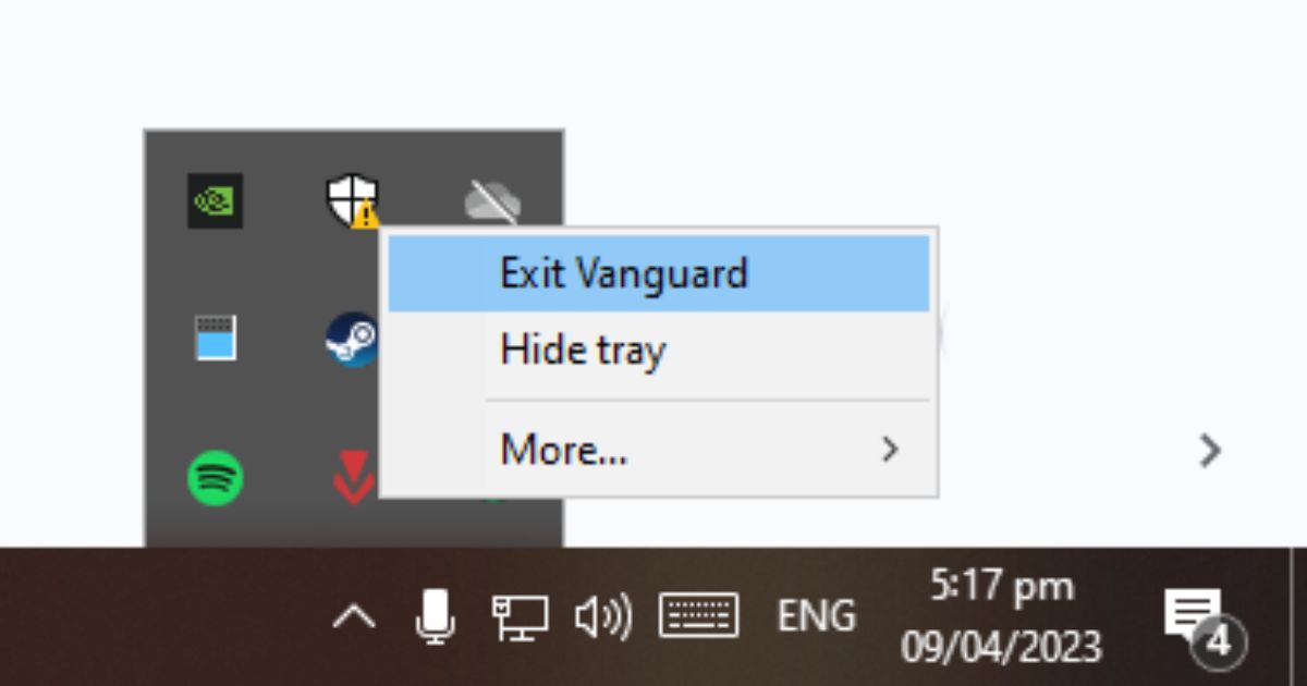 cara uninstall riot vanguard