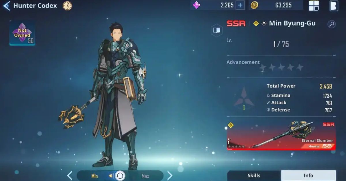 Min Byung-Gu solo leveling arise