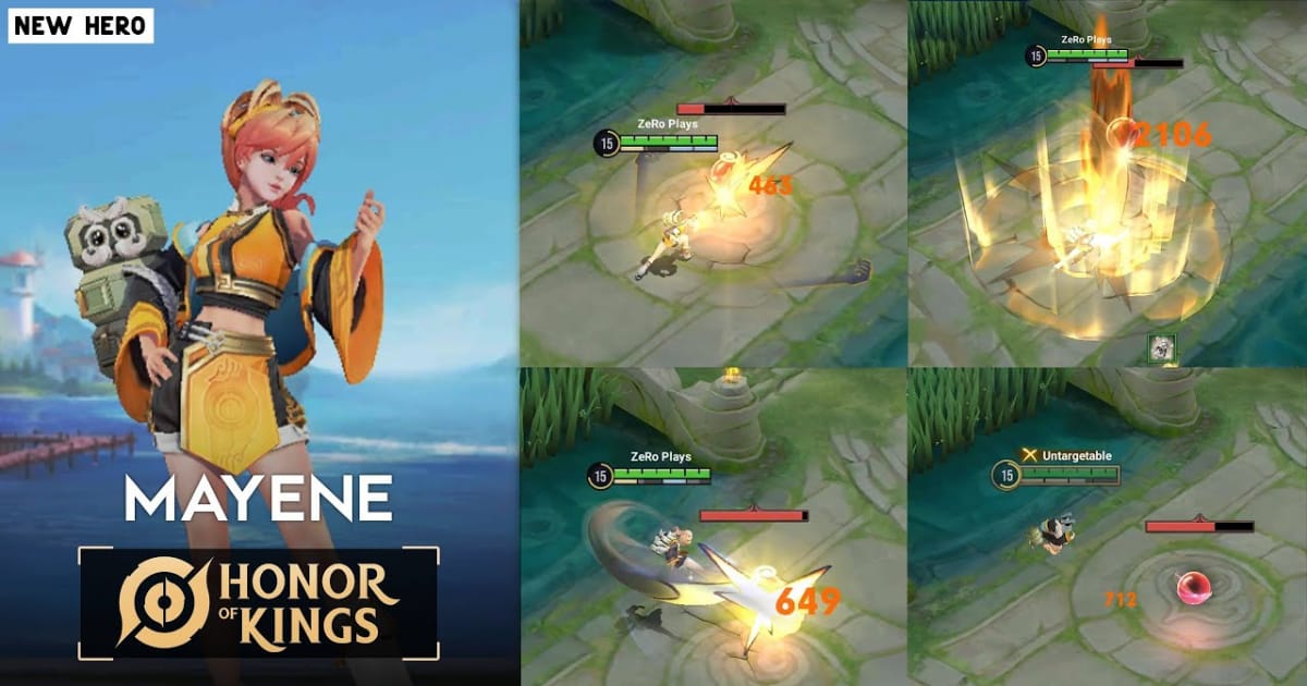 hero Mayene Honor of Kings 