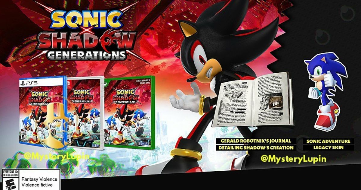 Sonic X Shadow Generations rilis