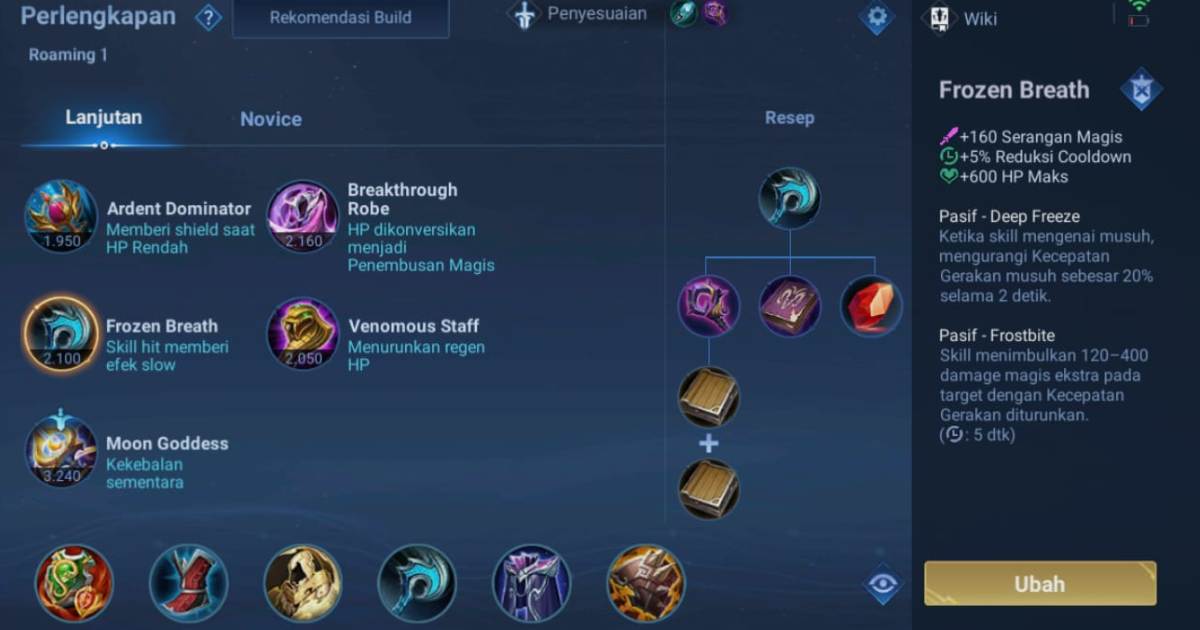 build doria honor of kings