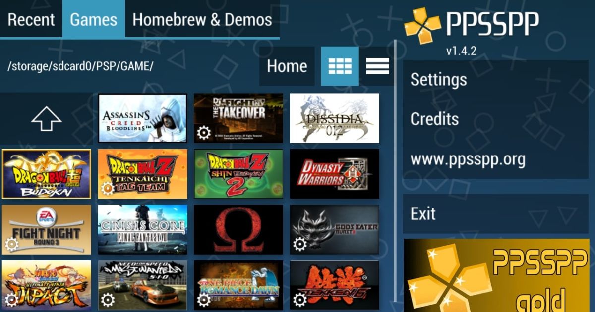 perbedaan ppsspp gold dan biasa