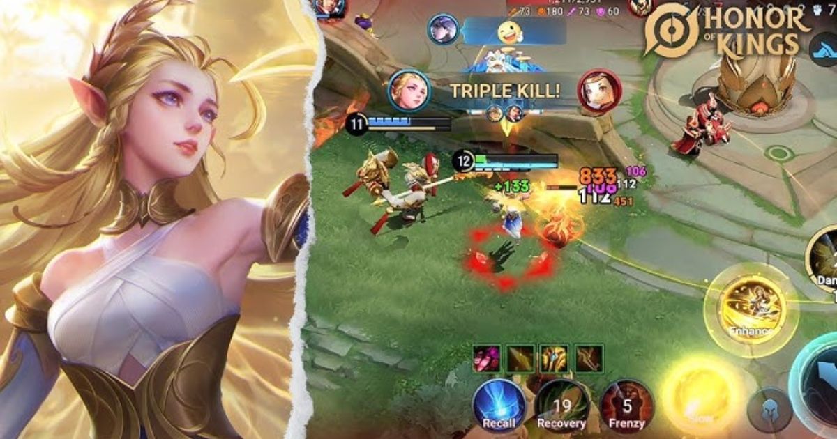 build erin honor of kings