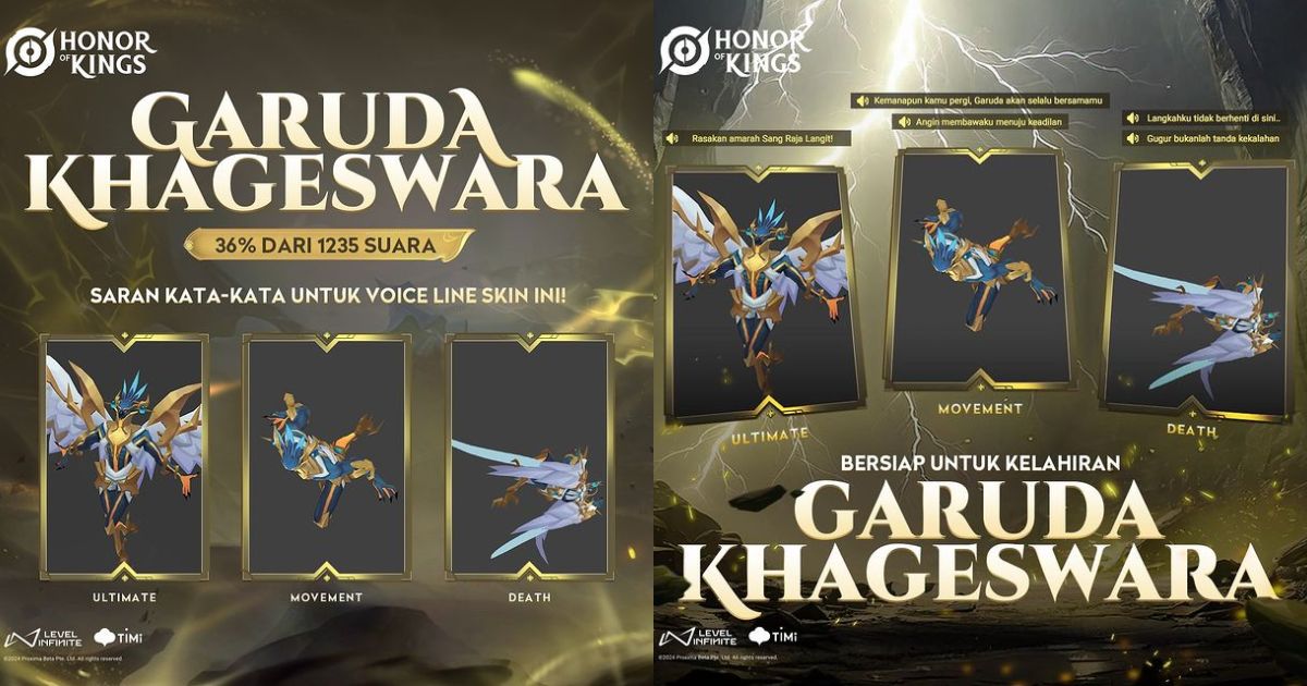 Garuda Khageswara, Hero Indonesia Pertama di Honor of Kings!
