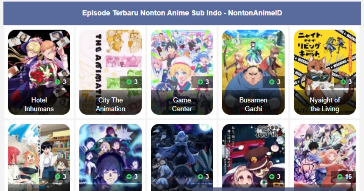 Nonton Anime Website