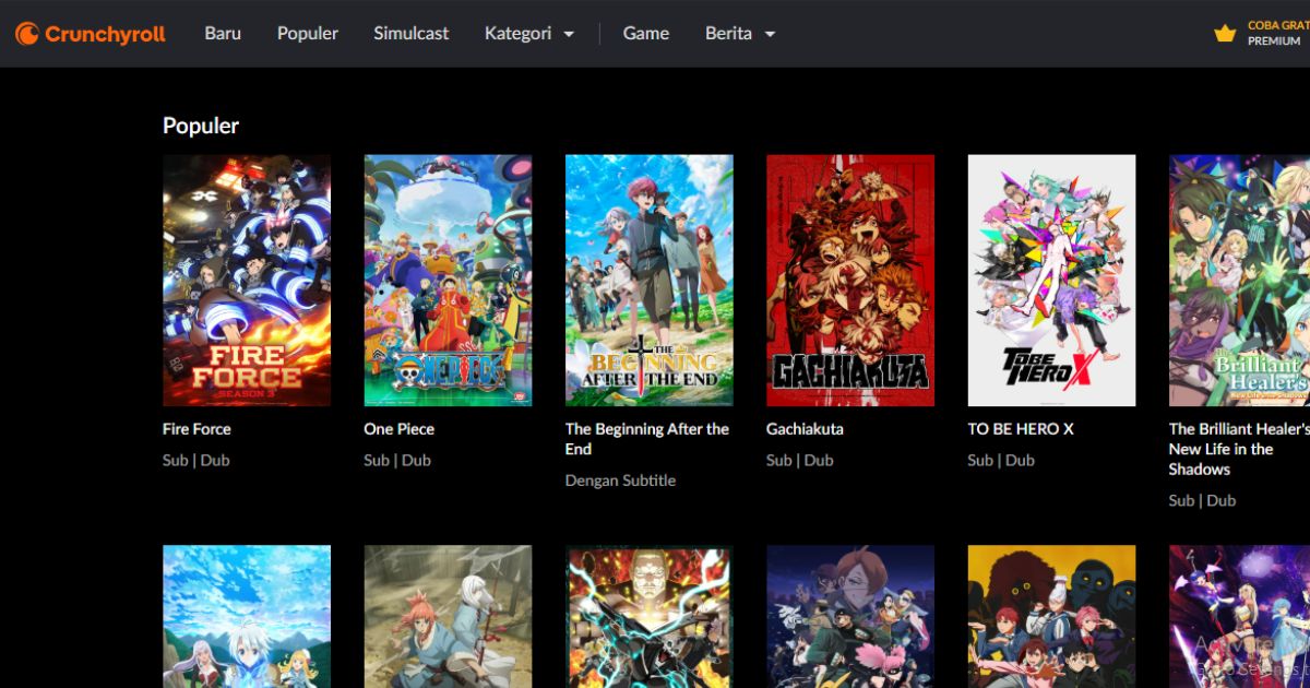 Nonton Anime Website