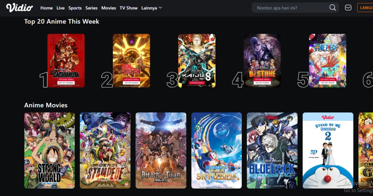 Nonton Anime Website