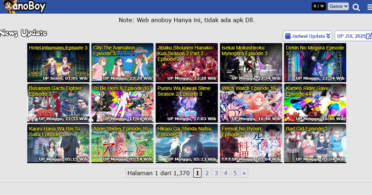 Nonton Anime Website