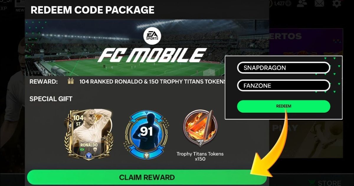 Apa itu kode redeem FC Mobile