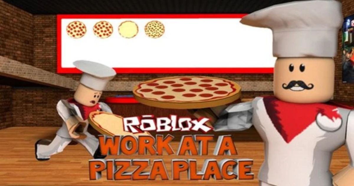 game edukasi roblox - Work at a Pizza Place