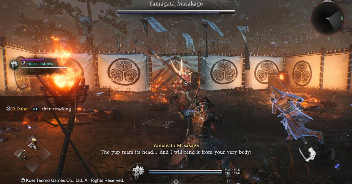 Gameplay Nioh 3