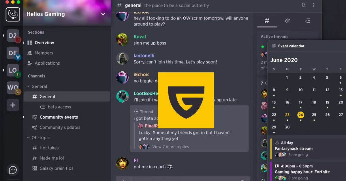 Alternatif Discord - Guilded