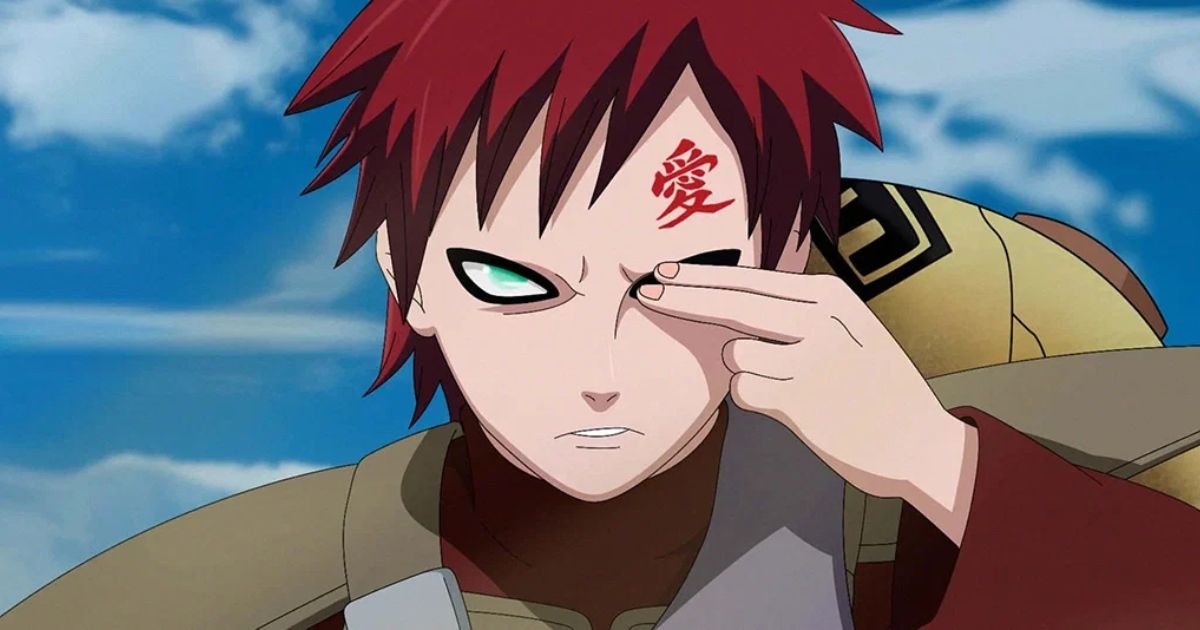 Karakter Anime Rambut Merah - Gaara dari Naruto