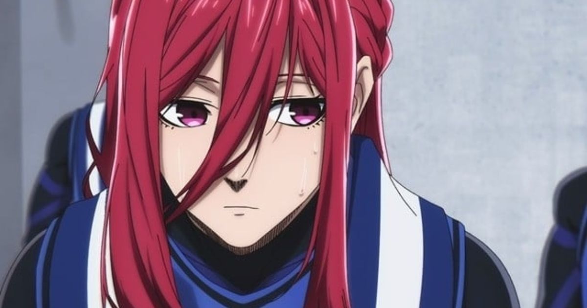 Karakter Anime Rambut Merah - Hyoma Chigiri dari Blue Lock