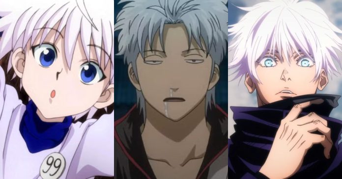 Karakter Anime Rambut Putih