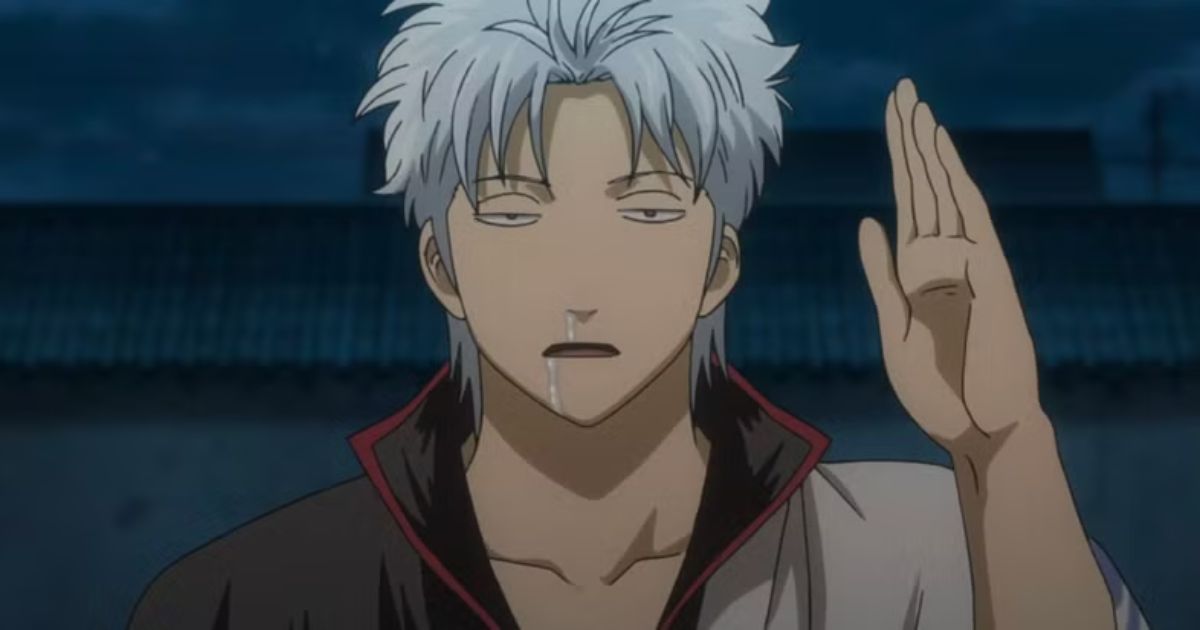Karakter Anime Rambut Putih - Gintoki Sakata dari Gintama