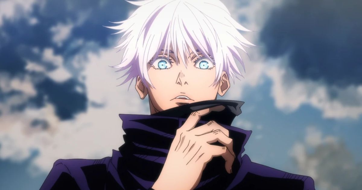 Karakter Anime Rambut Putih - Gojo Satoru dari Jujutsu Kaisen