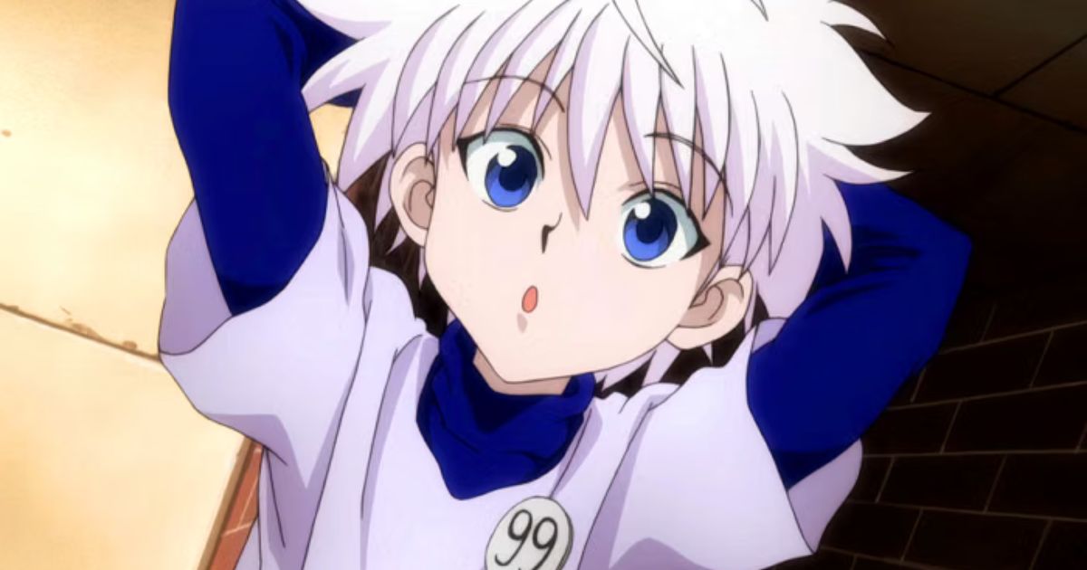 Karakter Anime Rambut Putih - Killua Zoldyck dari Hunter x Hunter