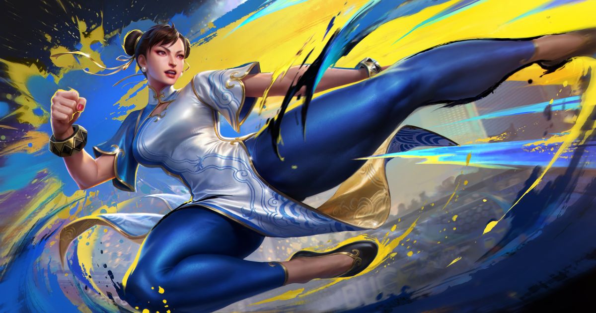 Guinevere sebagai Chun-Li MLBB x Street Fighter 6