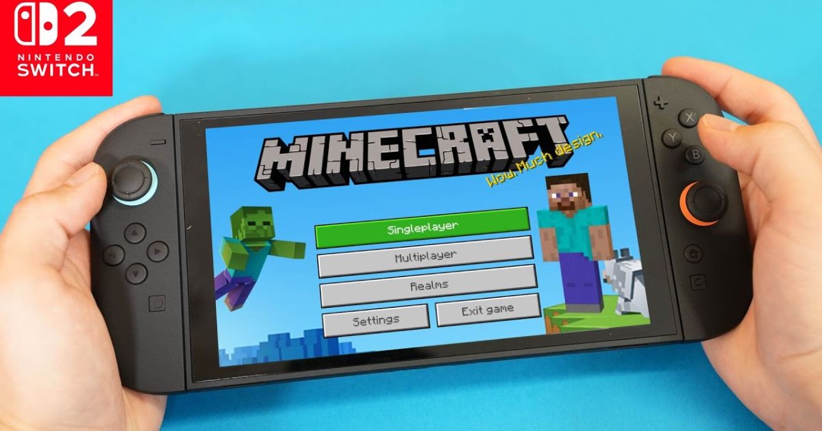 Minecraft Nintendo Rilis Switch 2