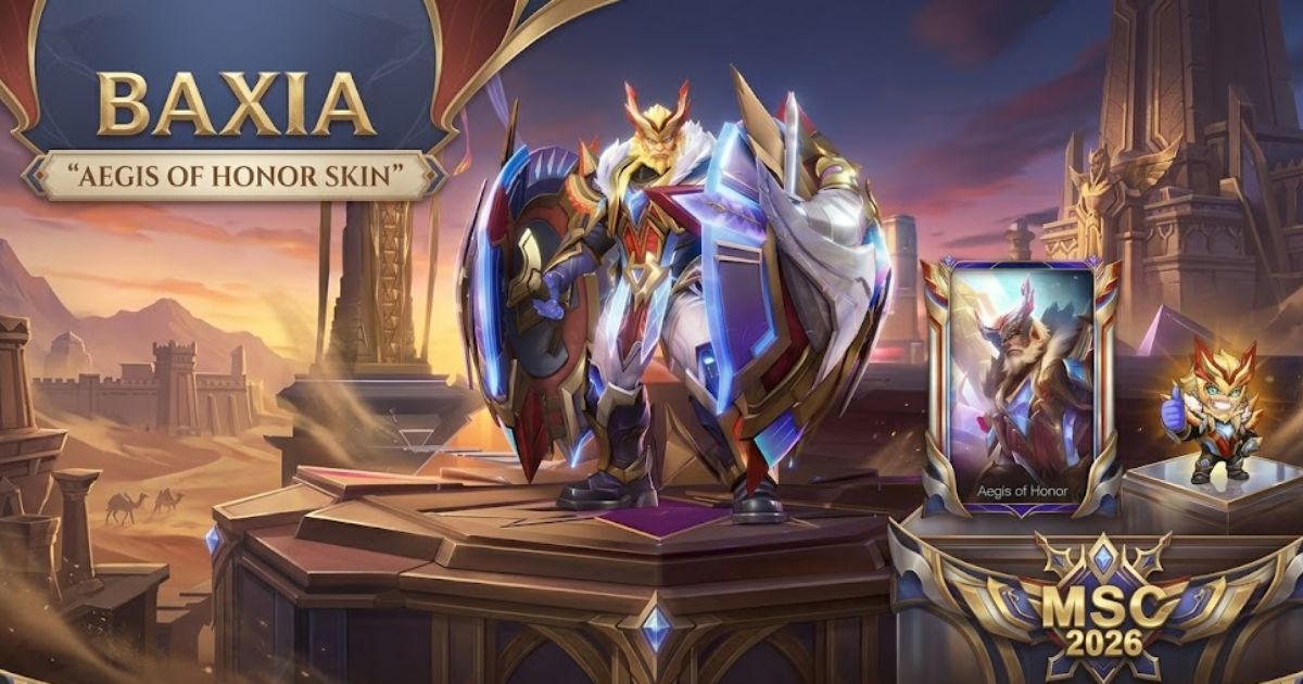 Skin MSC 2026 MLBB aegis of honor