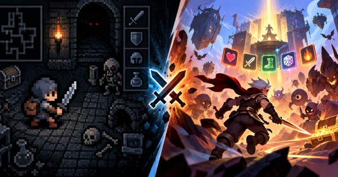 Roguelike vs Roguelite