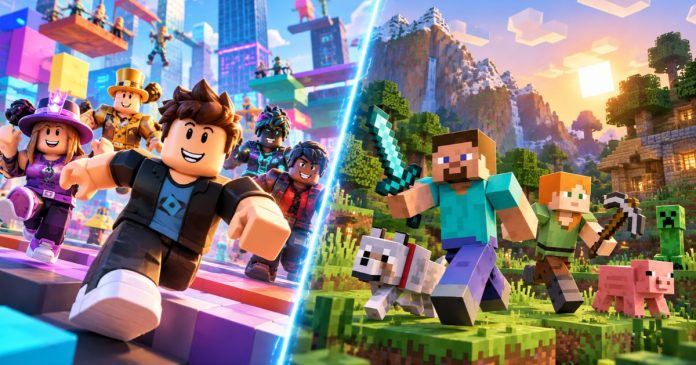 beda Roblox vs Minecraft