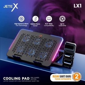 Cooler Fan JETE LX1 for Laptop